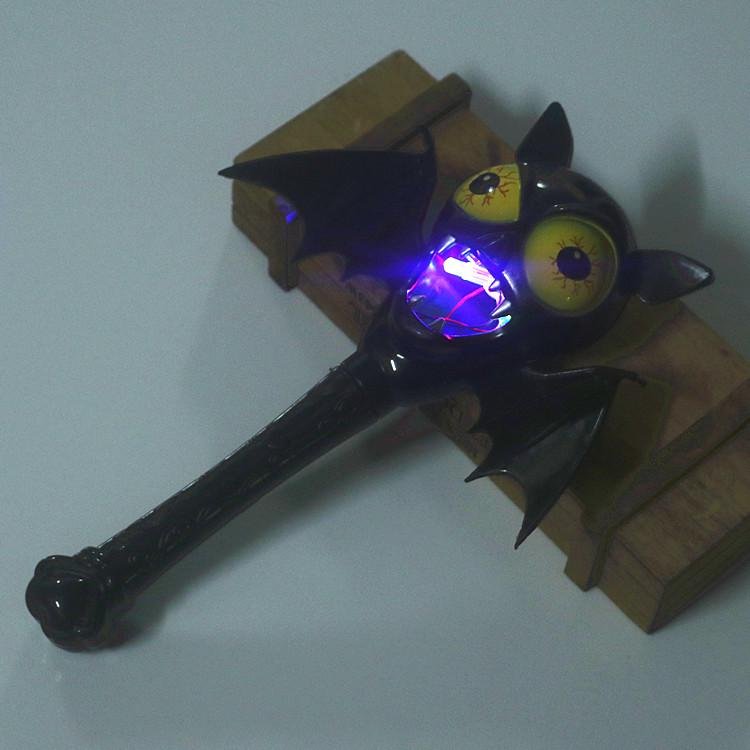 Halloween Colorful Music Pumpkin Lantern & Candy Jar with Sound Control