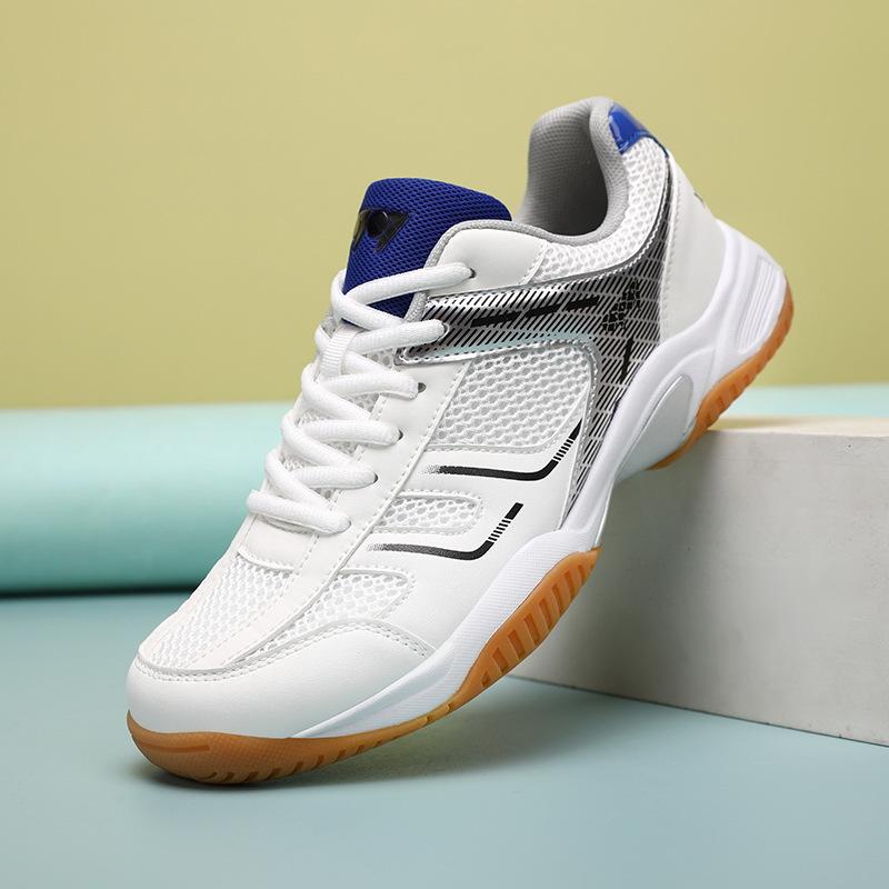 

Большой размер Четыре сезона Спортивная сетка Обувь для бадминтона Подошва MD Мужская Юношеская Уличная спортивная Обувь для тенниса 44