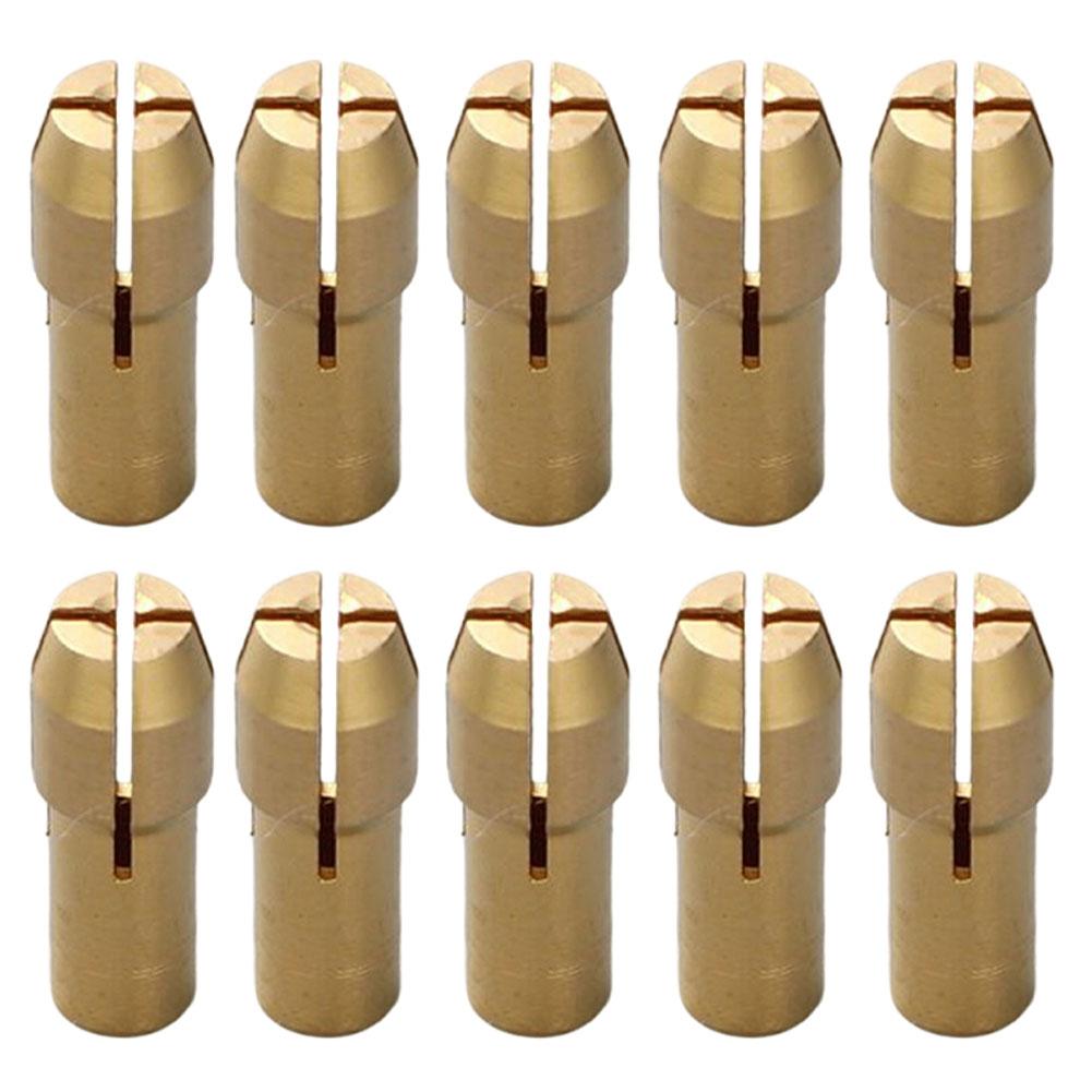 Electric Grinder Accessory Drill Chuck Adapter Stable Clamping Anti-slippage Design 10pcs Drill Chucks Adapter
