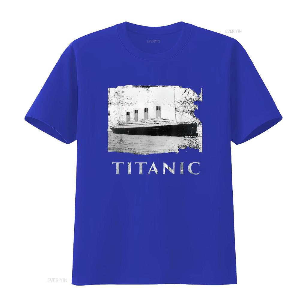 Titanic Sinking History Womens T Shirt Black vintage Washed Breathable fashion Stretched Comfortable graphic Casual Stylish