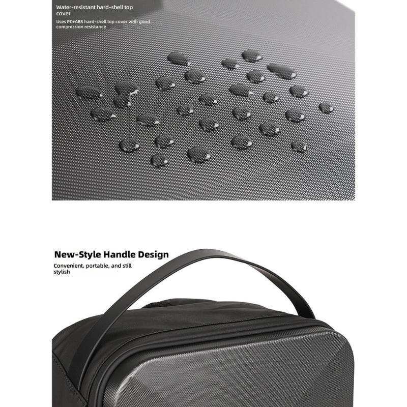 Waterproof Shockproof Hard Shell Backpack for Neo2 Drones Case with Multiple Storage Compartments Ergonomic Design