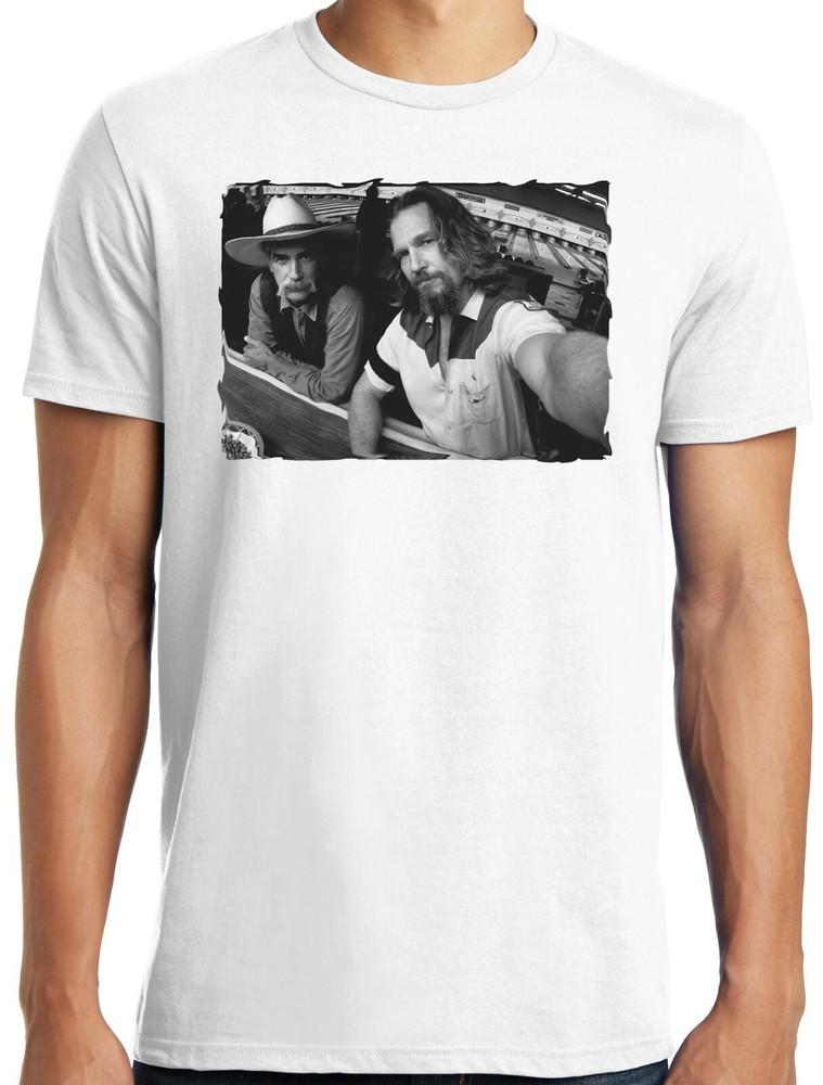 Big Guys Rule Big and Tall Lebowski Dude and Stranger Backstage Selfie TShirt Unisex T-Shirt S