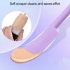 3Pcs/Set Cream Scraper Unbreakable 3 Shapes Long Handle Double Head Design Anti-slip Non-deformation Cosmetic Scraper for Beauty Shop