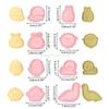 24TE Delicate Sugarcraft Mould Set of 8 Animals Cookie Cutters Cartoon Plastic Cake Kitchen Baking Accessories