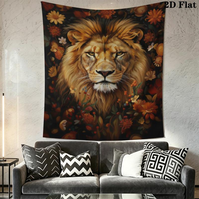 Classical beasts Wall Tapestry Aesthetic Wall Hanging Printed Fabric Blanket Decorative Tapestries for Bedroom Living Room Home Decor
