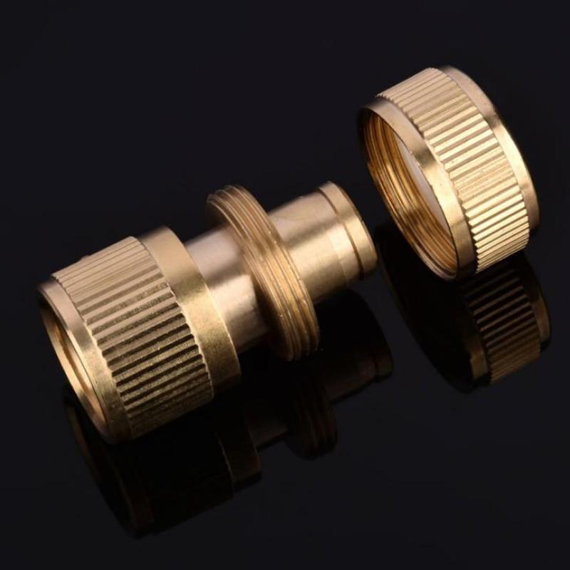 Copper Faucet Quick Connectors - Various Sizes for Car Wash & Hose Accessories