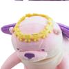 Morisaka Global Mochi Kawauso Fairy Pink 13 x 10 x 22cm Otter Plush Toy Fairy Pastel Plush Photo Healing Soft and Squishy Cute Animal Mochi Series S/M