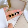 Quadratische minimalistische Ohrstecker Mode Kalt Herren- und Damenohrringe Persönlichkeit Temperament Bankett-Ohrringe