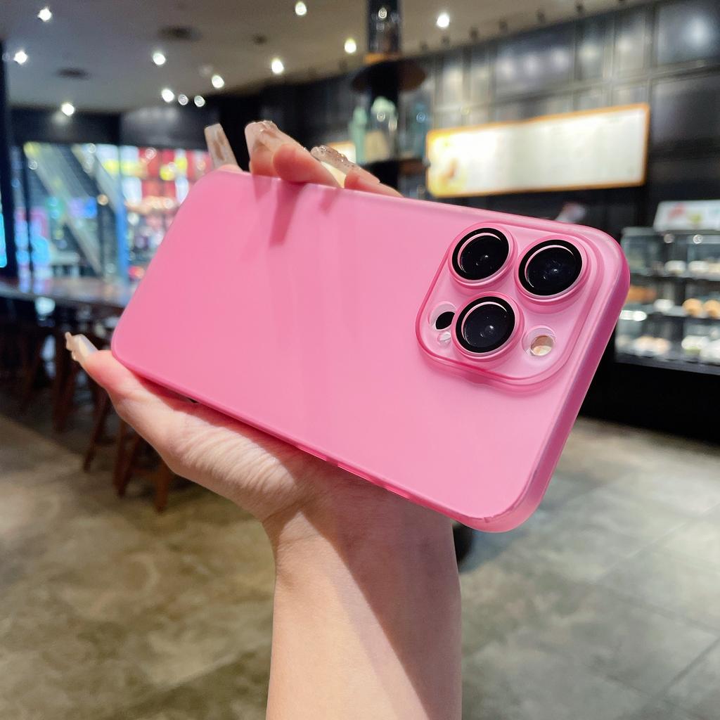 Ultra-thin Ice Fog Magnetic Suction Full-inclusive PC Case Suitable for IPhone 16 Mobile Phone Case 15 Apple 11PROMAX Protective Case 14