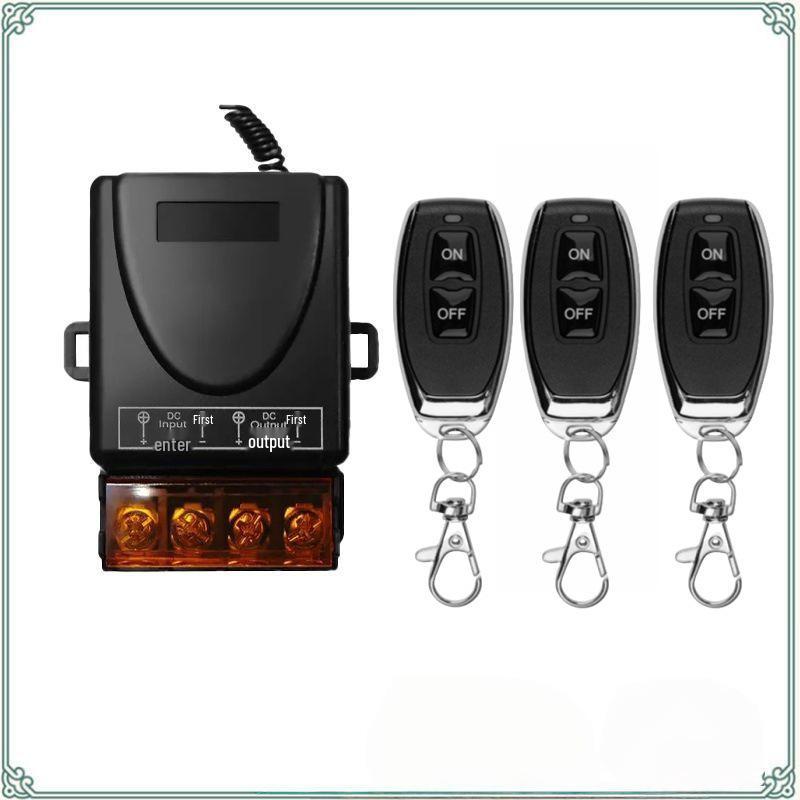 Drahtloser 72V 30A Fernbedienungsschalter für Elektrofahrzeuge und LED-Beleuchtung