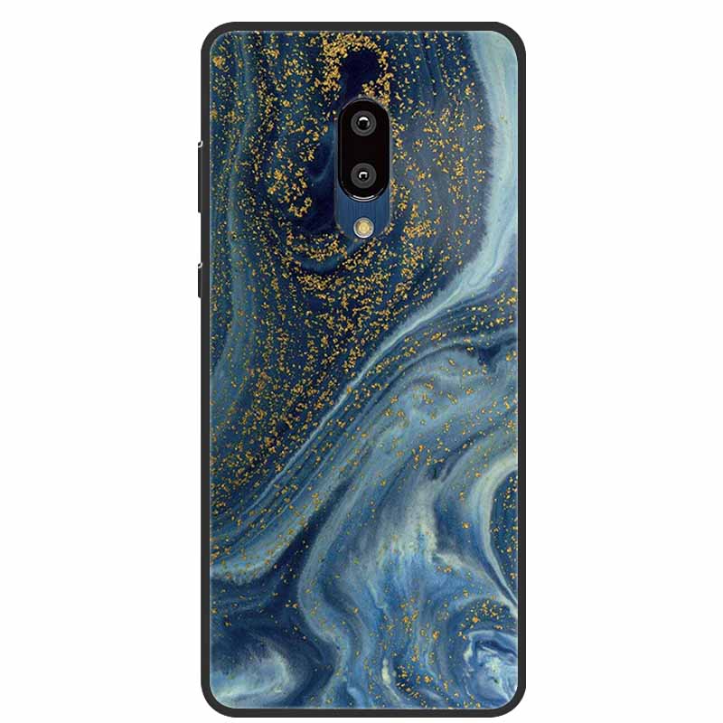 For Sharp Aquos Zero 2 Case Bumper Marble Silicone TPU Soft Phone Cover For Sharp Aquos Zero2 SH-Z20 SHV47 Case Cartoon Funda