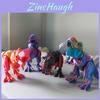 Dinosaur Figurine Collectible Art Toy With Multicolor Adjustable Joints For Kids And Giftgiving