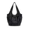 Korean niche matin kim pleated double pocket shoulder tote bag Nannan same Korean commuter armpit bag