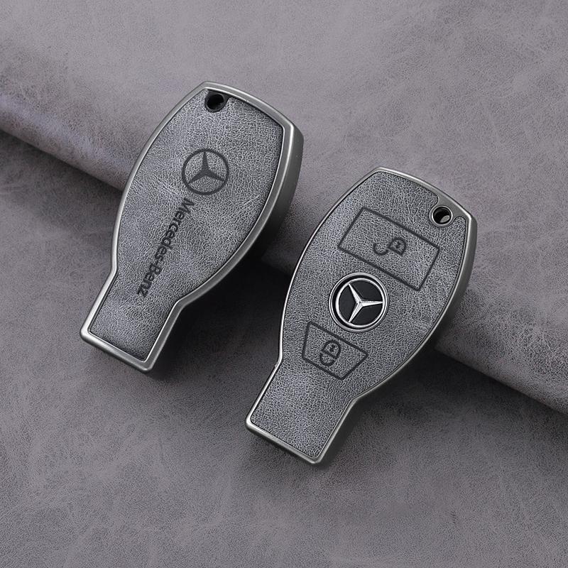 PZQ2   Fashion Car Remote Key Case Cover Shell For Mercedes Benz A C E S G Class GLC CLE CLA GLB GLS W177 W205 W213 W222 X167 AMG