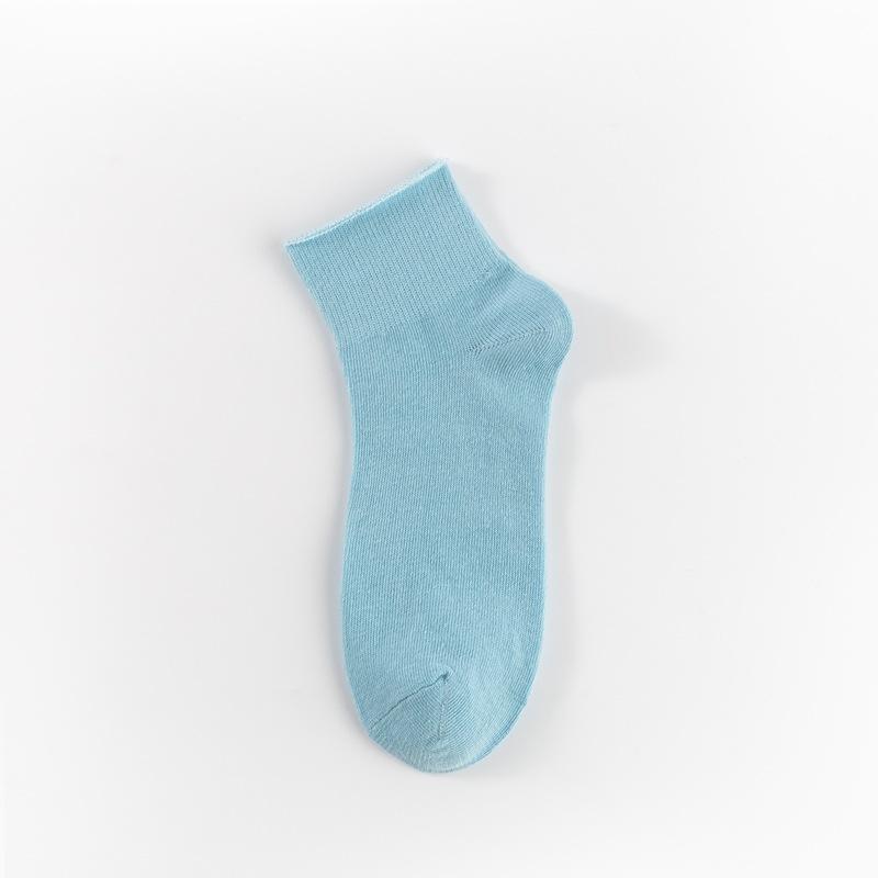 10 Pairs of Socks, Women's Short Socks, Summer Thin Cotton Socks, Anti-odor Loose Boneless Postpartum Socks, Versatile Short Socks