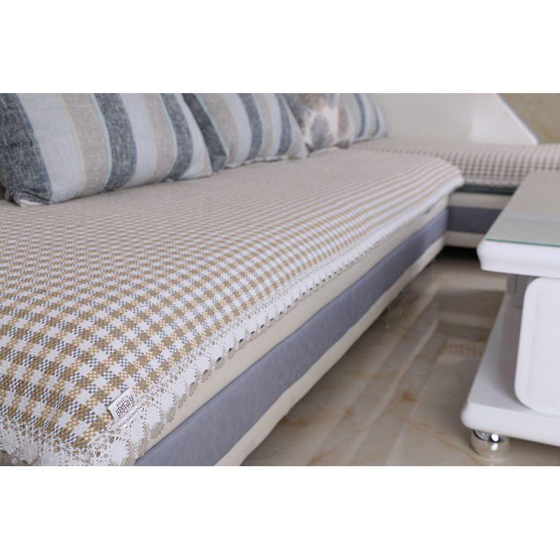 

Круглогодичная нейтральная хлопково-льняная подушка для дивана Простая тканевая Современная хлопковая плетеная Старая грубая ткань Нескользящий чехол для дивана Insane Bird22 Антистатический