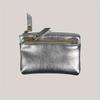 Women Leather Zipper Coin Purse Lightweight Mini Wallet with Key Holder Clutch Credit Card Cash Holder Money Bag Storage Pouch