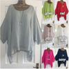 Size Plus Womens Summer T Shirt Kaftan Baggy Blouse Ladies Casual Tops Tunic