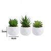 Artificial Succulents Decorative Flower Pot Easy Maintenance