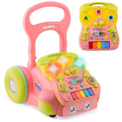 Educational Walker with Music 2 In 1 RK-744 Ricokids Pink