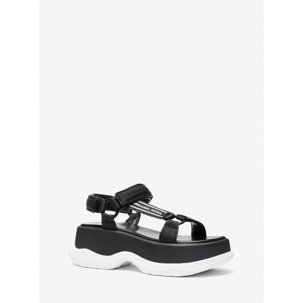 

Michael Kors Katrina Nylon Sports Sandals 49s5kafs1d1 Black 5.5