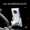 Aluminum Phone Holder With Secure Locking Mechanism 360 Adjustable Vibration Proof Designs Rack for Motorcycle Bike