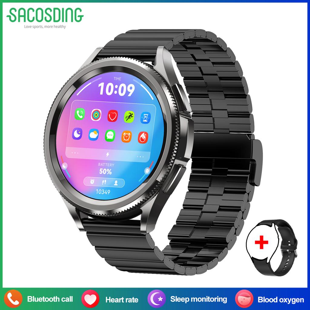 2025 Neu 1,46 Zoll 360*360 HD Auflösung Smartwatch Damen Herren Sport Fitness Gesundheit Wasserdicht Bluetooth Anruf Smartwatch