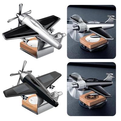 Car Air Freshener Solar Aircraft Decoration Mini Car Perfume Air Freshener Fragrance Car Airplane Ornament Car Accessories
