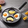 4 Holes Non Stick Coating Frying Pan Home Kitchen Cookware Cooking Tool for Fried Eggs