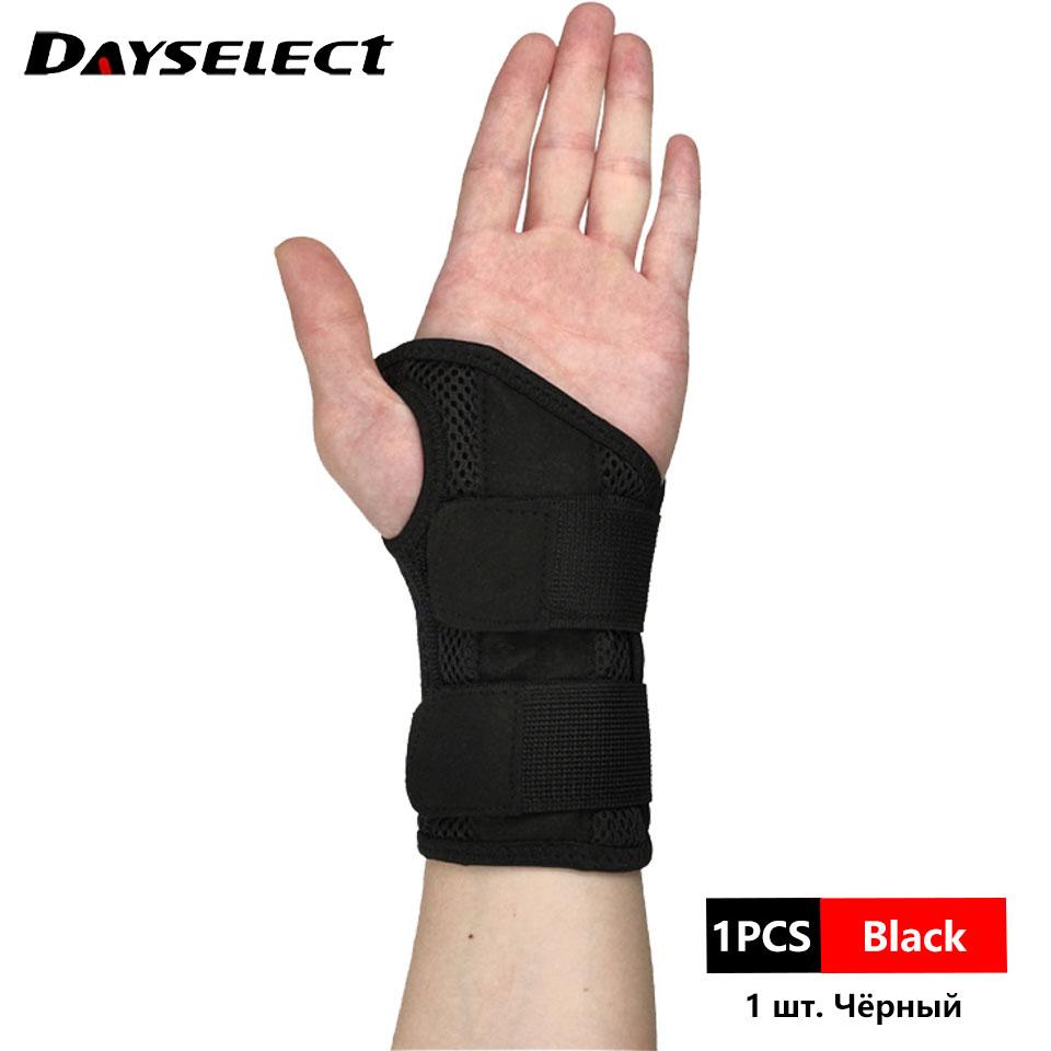 

Fitness Thumb Wrist Brace Wraps Carpal Tunnel Arthritis Tendonitis Sprain Wrist Support Bandage Gym Home Sports Hand Protector Right hand S