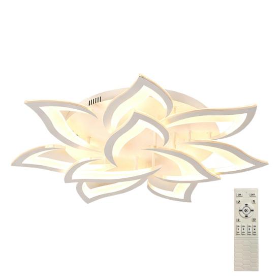 Plafonieră Florală Dimmabilă Lampă cu Culoare de Lumină Ajustabilă cu Telecomandă Corp de Iluminat LED Acrilic Modern pentru Living & Dormitor