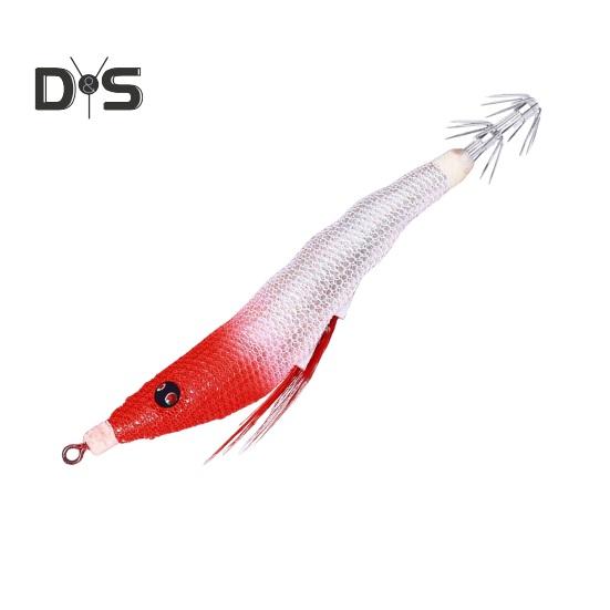 10.7CM/6.5G Bionic Shrimp Lure with Squid Hook Glow-in-the-dark Realistic Artificial Bait Saltwater Freshwater Bass Walleye Trout Fishing Accessories