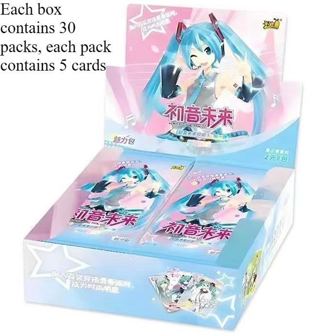 Hatsune Miku Charm Pack Shining Superstar Series 1 Collectible Card Hatsune Miku Card Anime Merchandise Holiday Gift