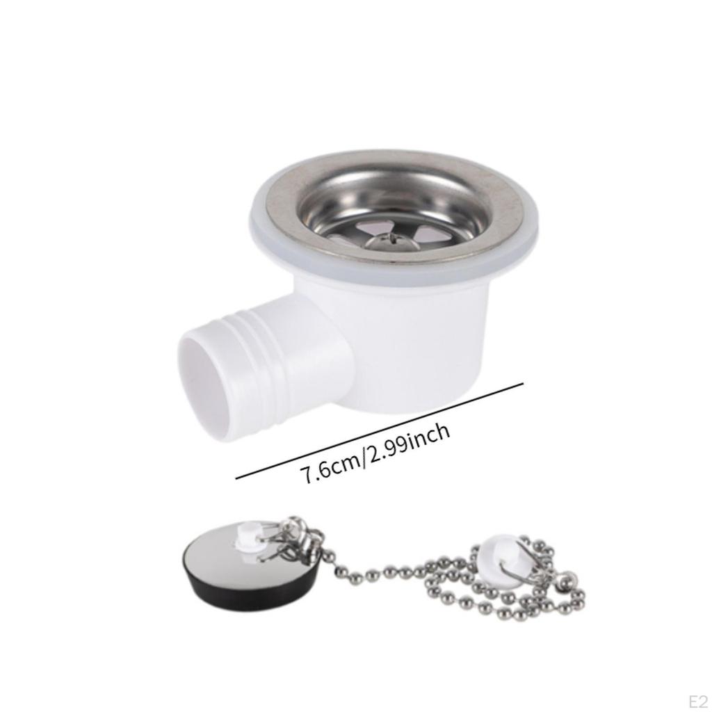 Stainless Steel Sink Drain Plug for Marine Vessels
