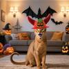 Halloween Pet Horns Adjustable Devil Costume Party Hats for Cats & Dogs 2026 Funny Satanic Accessory for Trick Or Treat