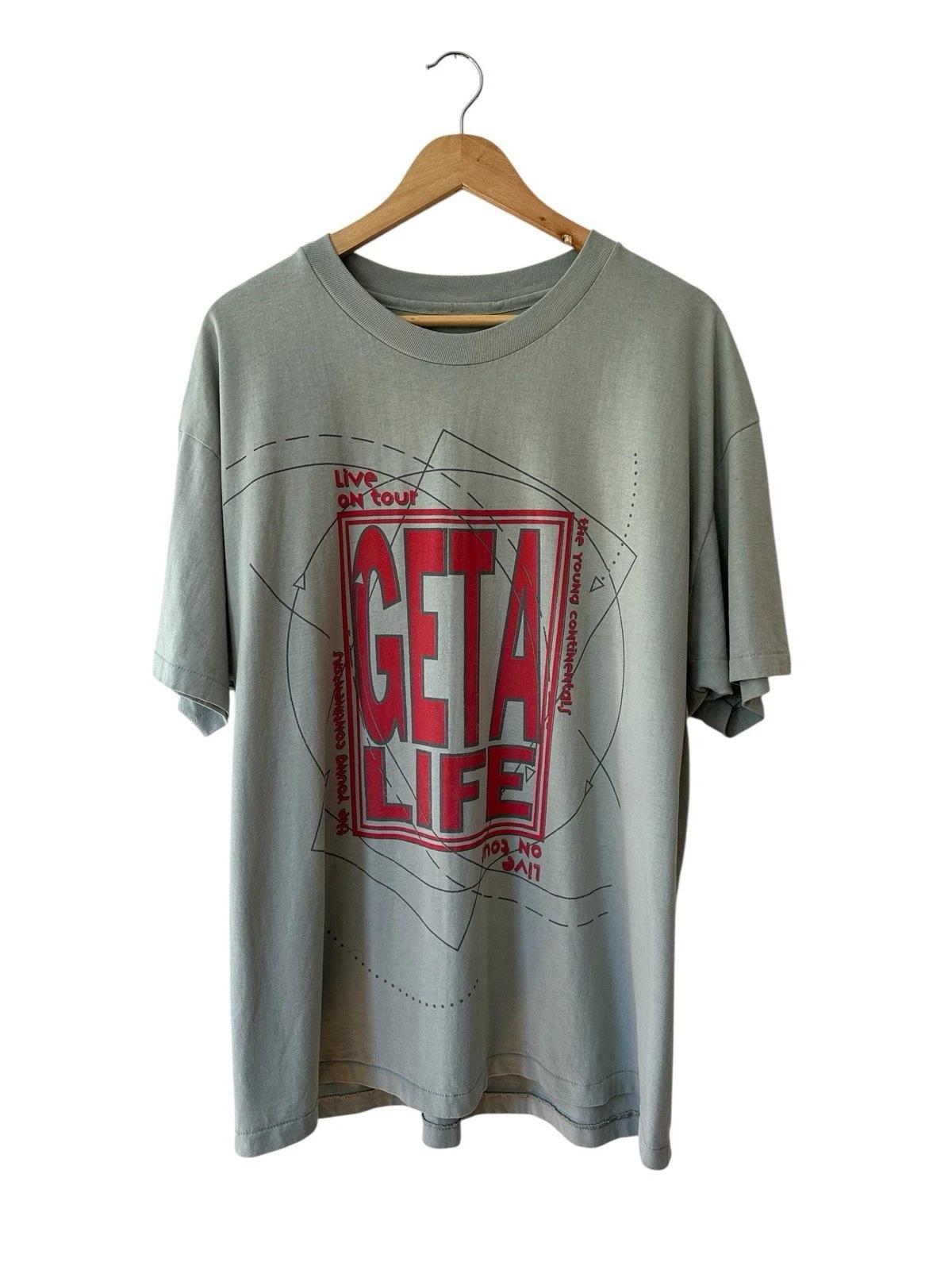 

Vintage Get A Life Live On Tour T Shirt Men’s XL The Young Continentals 90’s M
