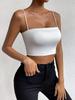 2026 European Summer Bestseller Women's Solid Color Slim Spaghetti Strap Tank Top - Sexy & Fashionable Fit