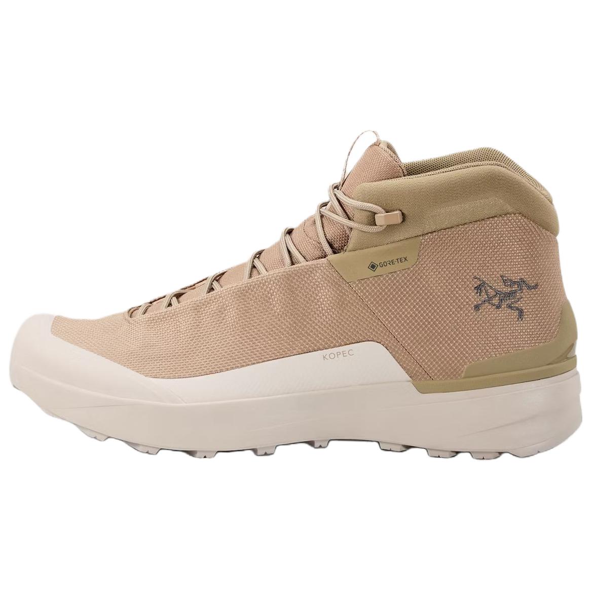 Arcteryx Kopec Mid Gtx Comfortable Simple Non-Slip Durable Mid-Top Hiking Shoes Men Hiking Shoes Beige X000009204-CANVAS-/-RUNE 42