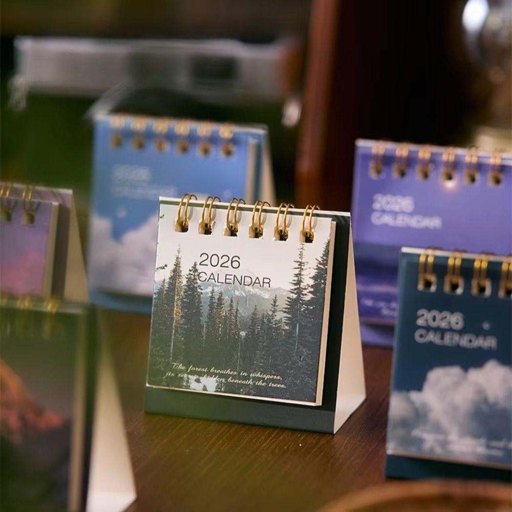 2026 To Do List Desk Calendar Home Decoration Thick Paper Schedule Planner Simple Creative Mini Calendar Desktop Decorations