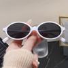 Oval Shape Sunglasses Women Korean Style UV Protection Sun Glasses Men Campus Style Students Sunglass