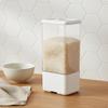 PressButton Rice Container HumidityResistantResistant Automatic Grain Dispenser Airtight Seal Sealed
