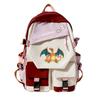 Pokemon Pokémon Elf Peripheral Printing Casual Backpack Elementary and Secondary School Students Large Capacity Backpack