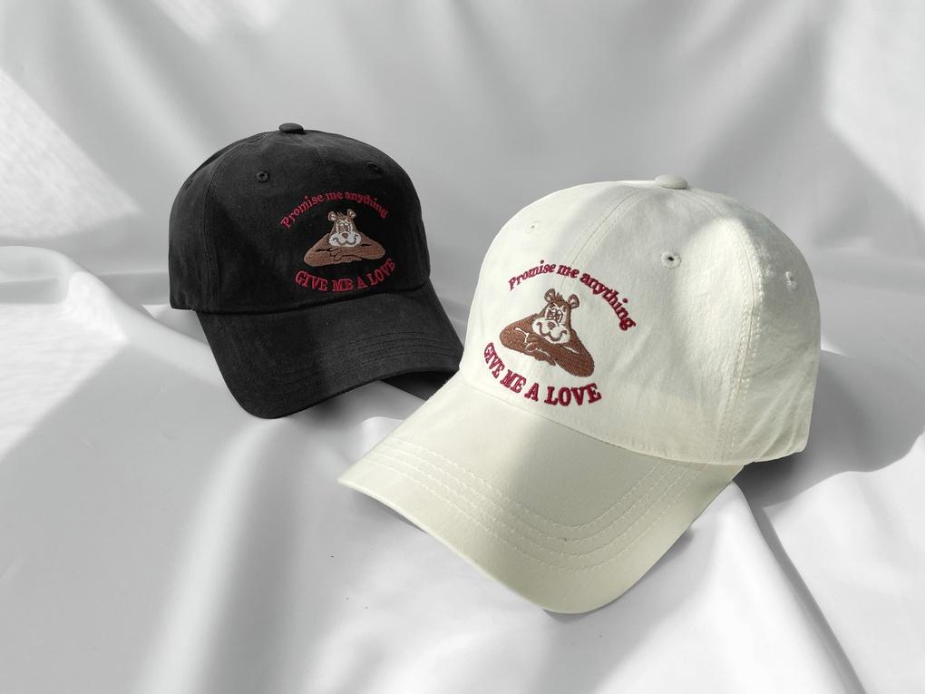 Women's Unisex Bear Animal Ball Cap Hat Basic Cap