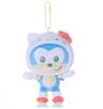 SONIC & FRIENDS × Sanrio Characters Mascot 6 Set SEGA JAPAN NEW