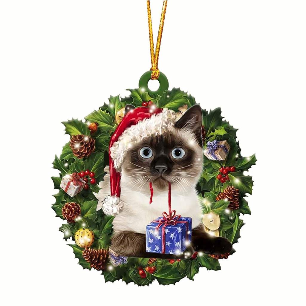 

Kawaii Cat Vibrant Car Hanging Decoration For Christmas Trees And Festive Celebrations 9