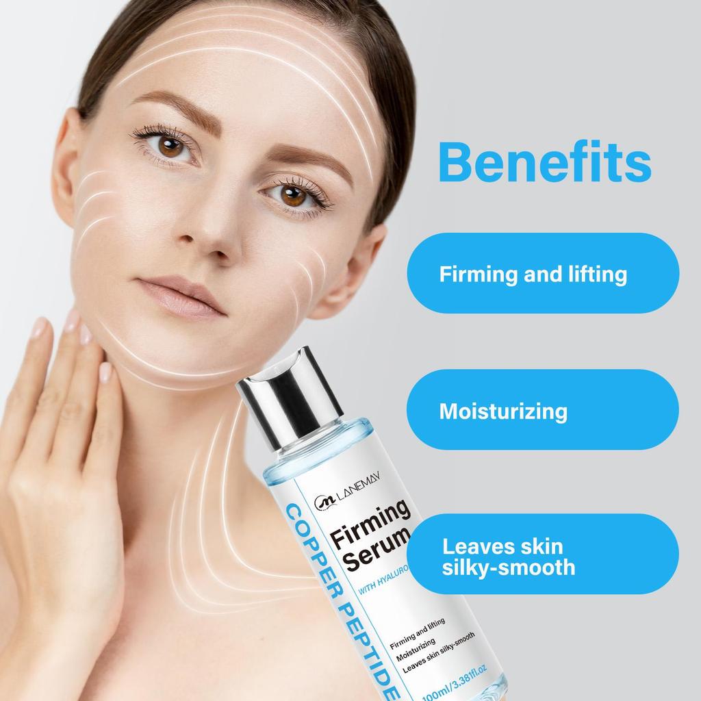 Firming Serum-Smooths Out Fine Lines On The Face-Anti-Wrinkle & Anti-Aging-Suitable For All Skin Types, 100ml