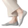 1 Pair Men Low Cut Socks Non-slip Breathable Sweat-Absorbent Shallow Mouth Cotton Socks Summer Stretchy Solid Color No Show Socks