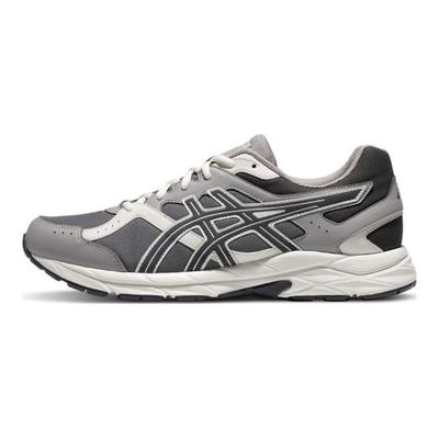 Gel-Contend Cn Lightweight Comfortable Fabric Synthetic Leather Low-Top Casual Running Shoes Men Sneaker Gray 1011B645-020