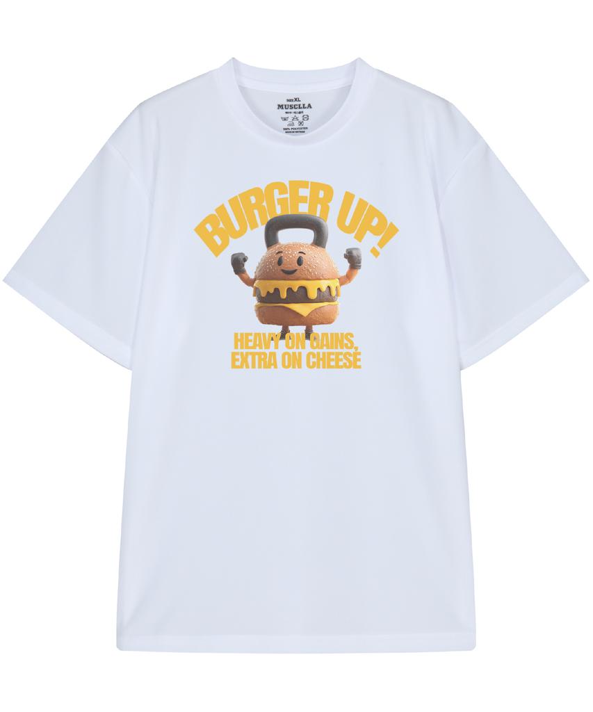 DRIFTOUT Burger Up Kettlebell Functional Short Sleeve T-Shirt (5 Colors) (Type A)