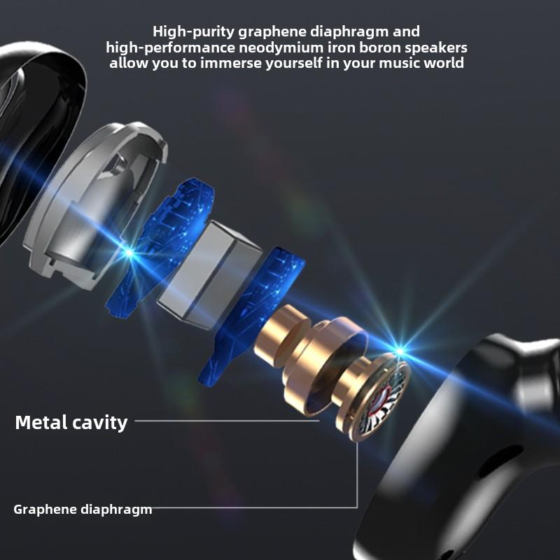 Sports Business Bluetooth Headset S In-ear TWS Digital Display